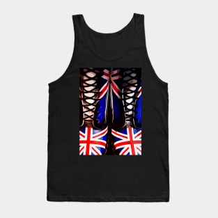 Union Jack Flag Doc Martens Tank Top